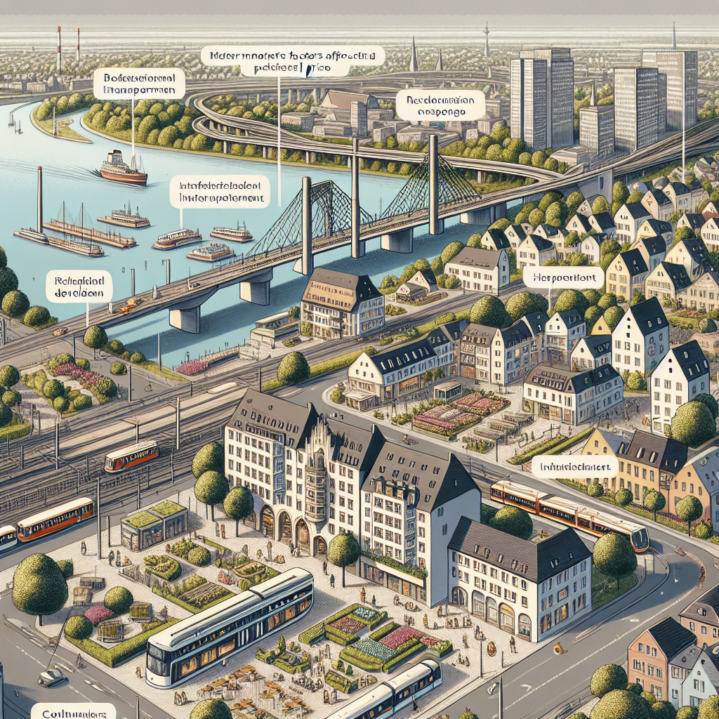 Einflussfaktoren auf Mietpreisentwicklung in Köln Heimersdorf